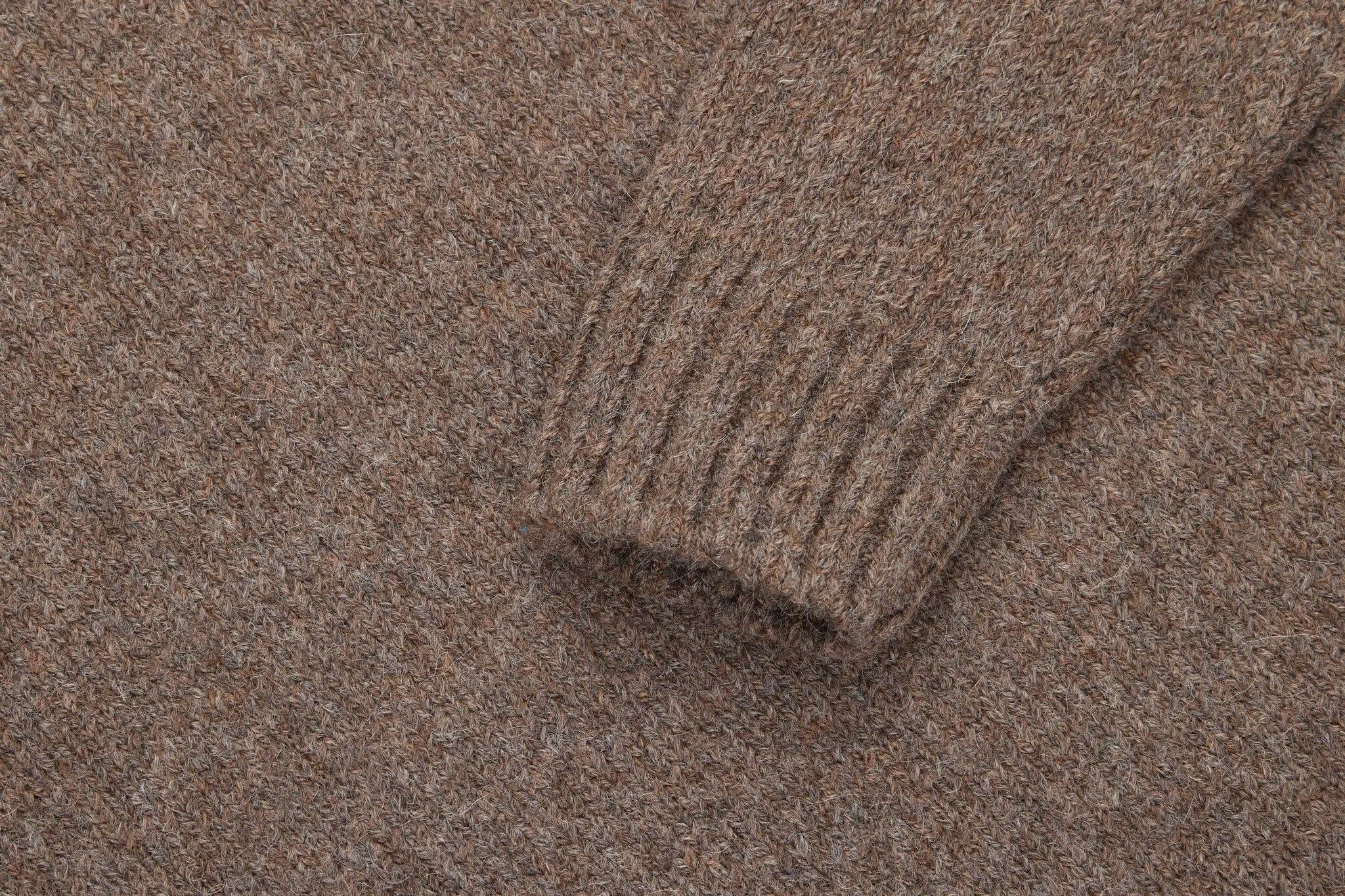 3sixteen - Alpaca Crewneck Sweater in Oak