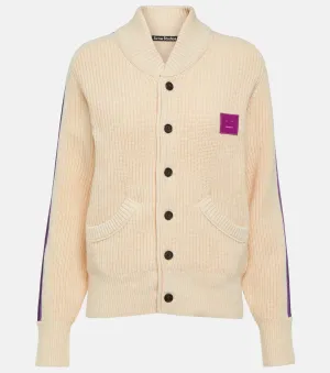 Acne Studios wool blend cardigan, multicolor