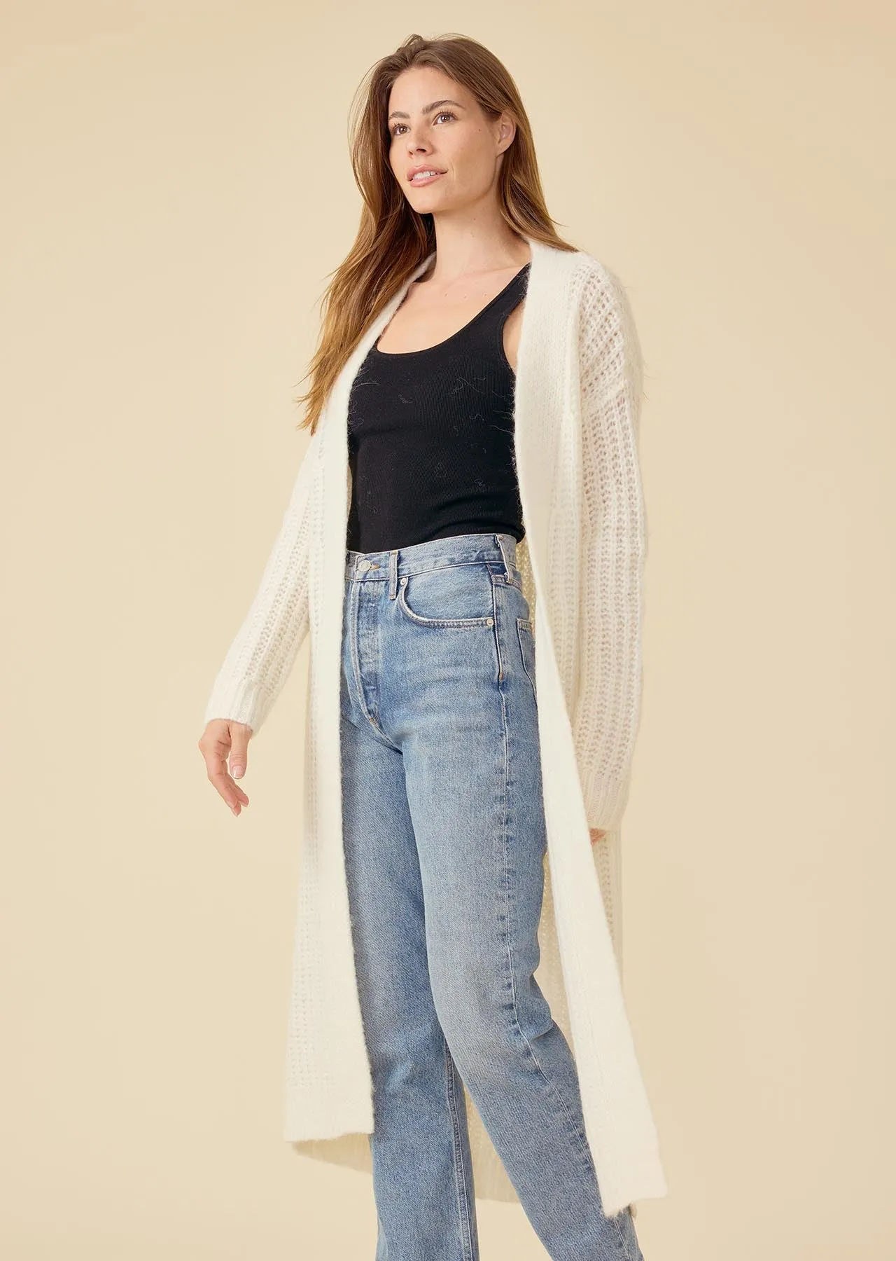 Chandler Duster - Ivory