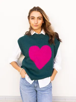 Chunky Heart Vest