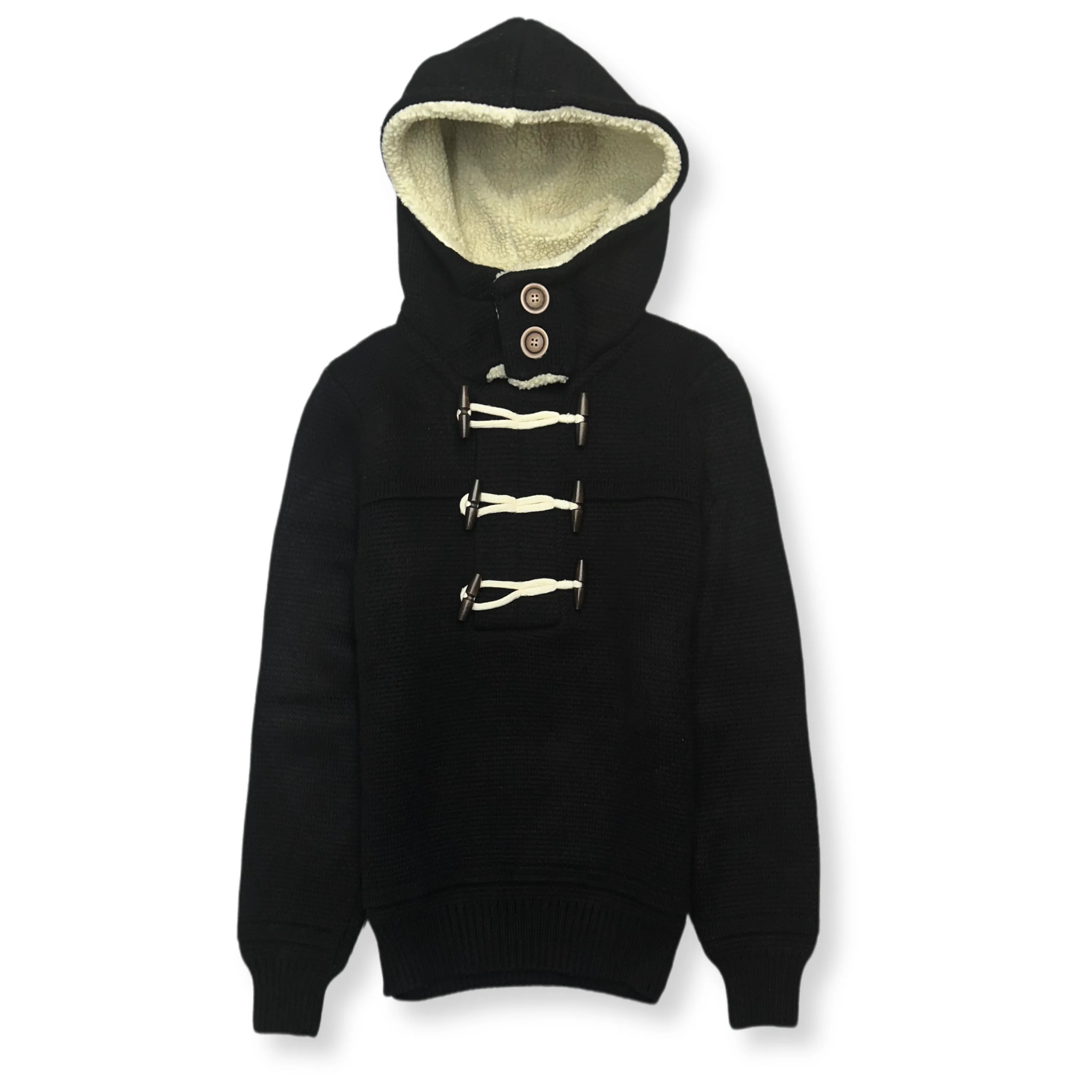 Durrell Toggle Knit Hoodie