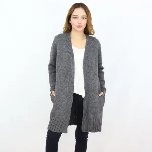 Easy Alpaca Blend Long Cardigan