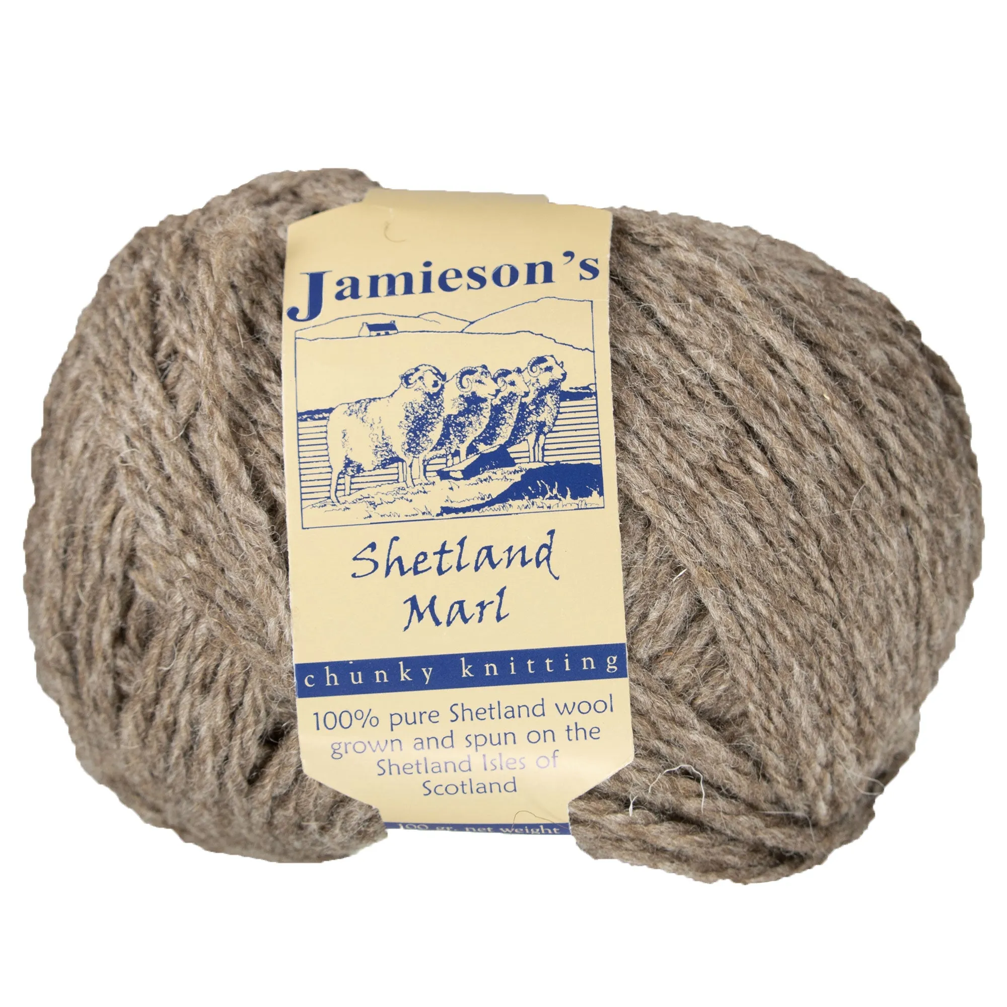 Jamieson's of Shetland Marl Chunky Yarn - 107 Mogit