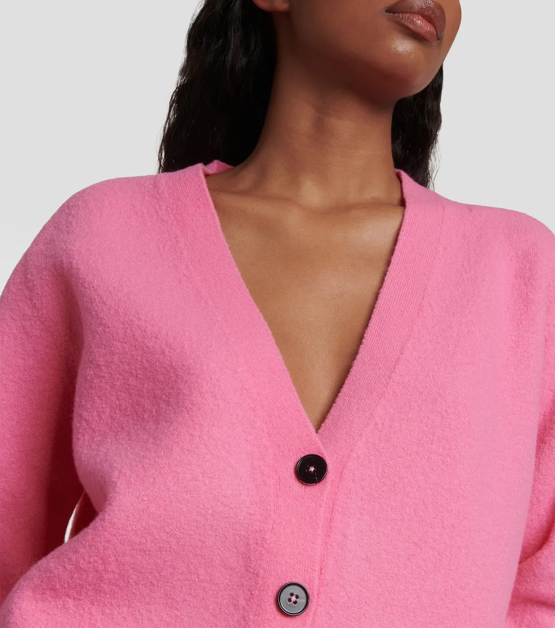 Jil Sander wool cardigan, pink