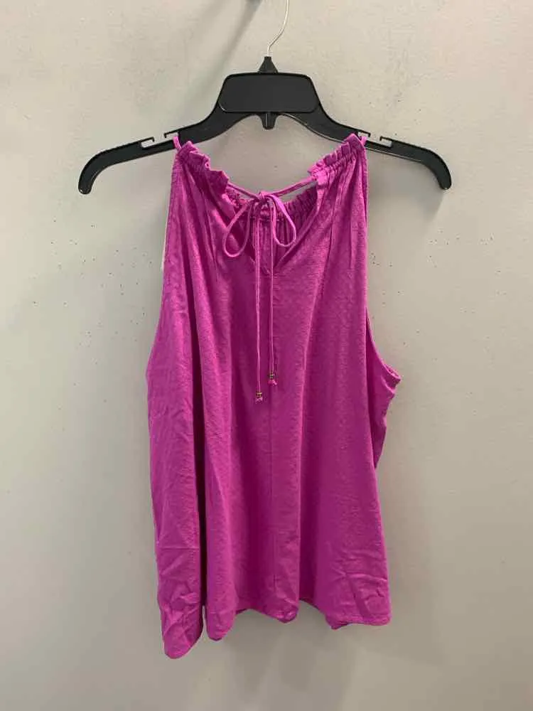 NWT KNOX ROSE Tops Size M ORCHID HALTER TOP