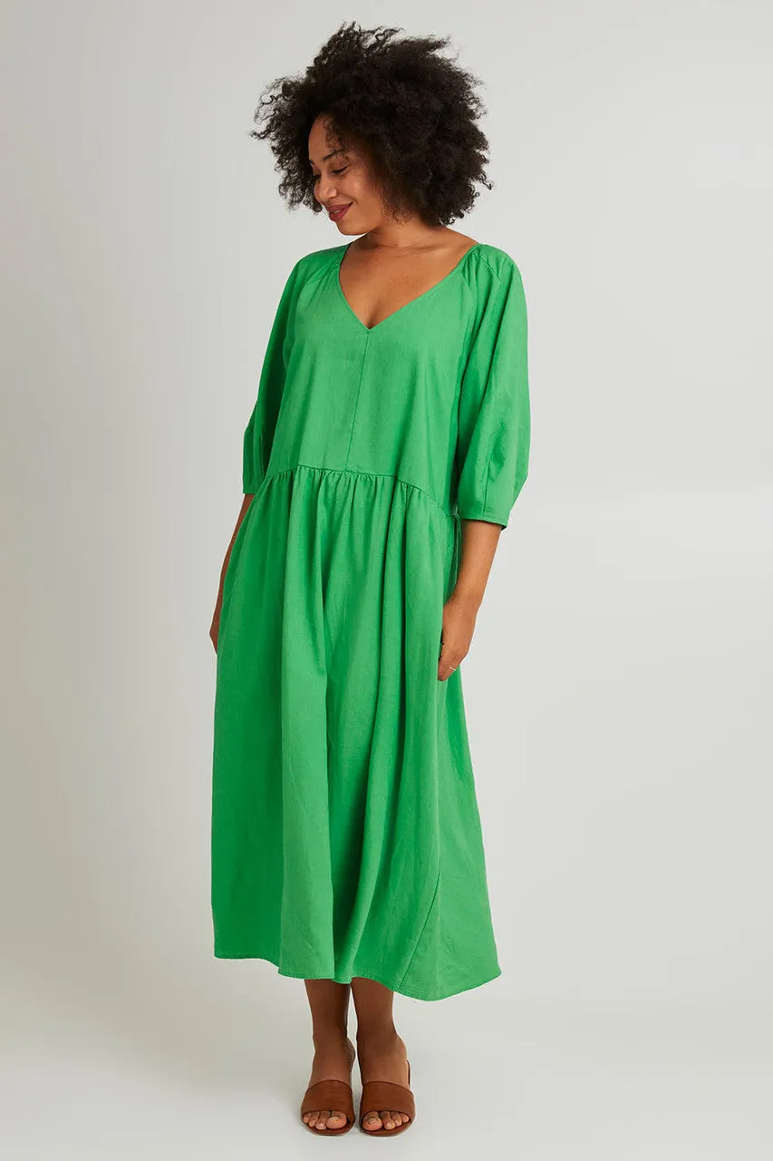 Rosalie Dress -Green