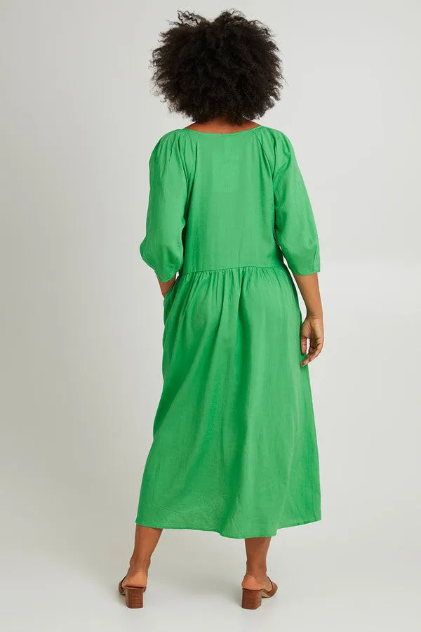 Rosalie Dress -Green