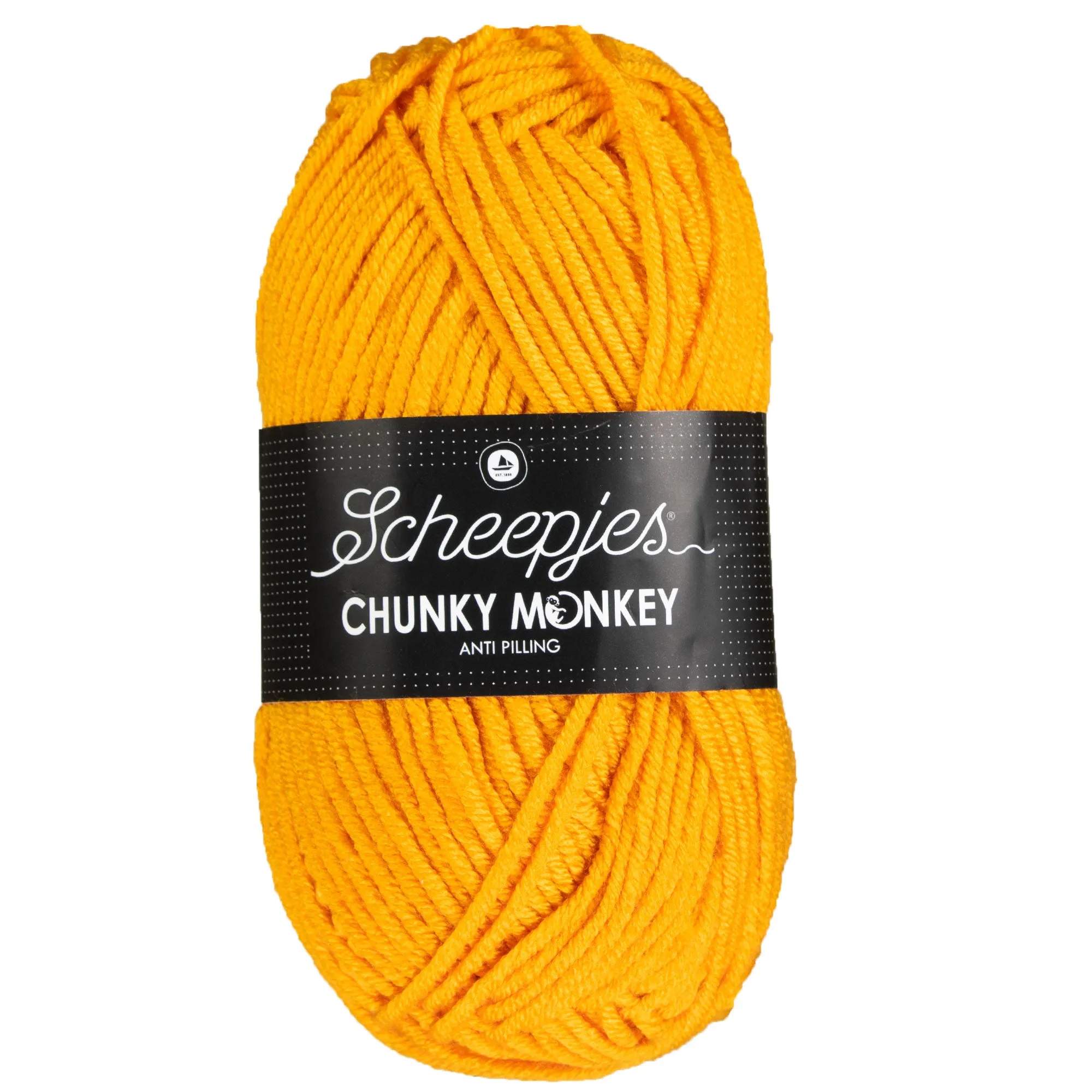 Scheepjes Chunky Monkey Yarn - 1114 Golden Yellow