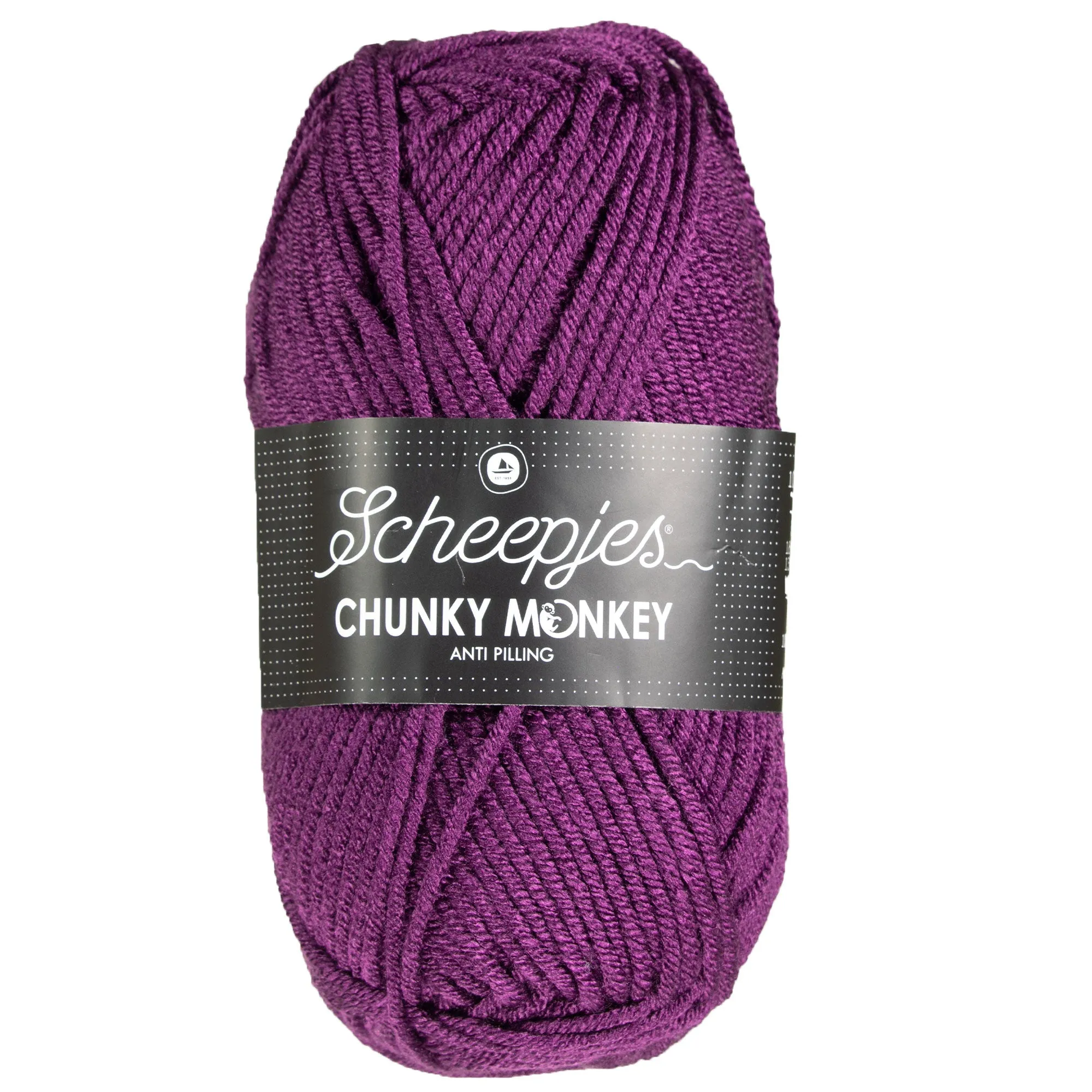 Scheepjes Chunky Monkey Yarn - 2007 Plum