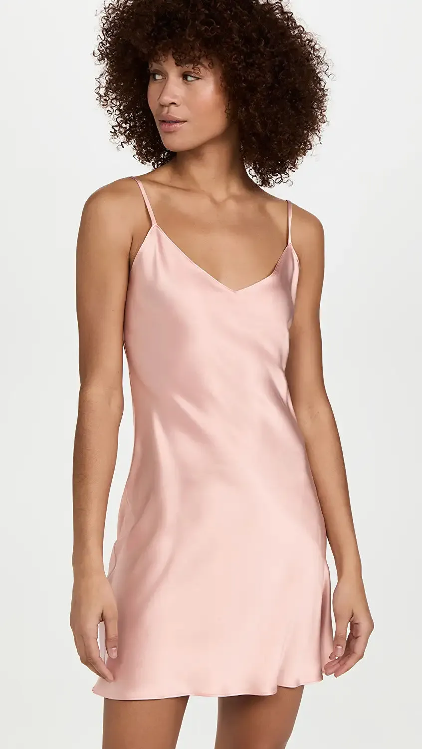 Silk Slip Dress Nightgown