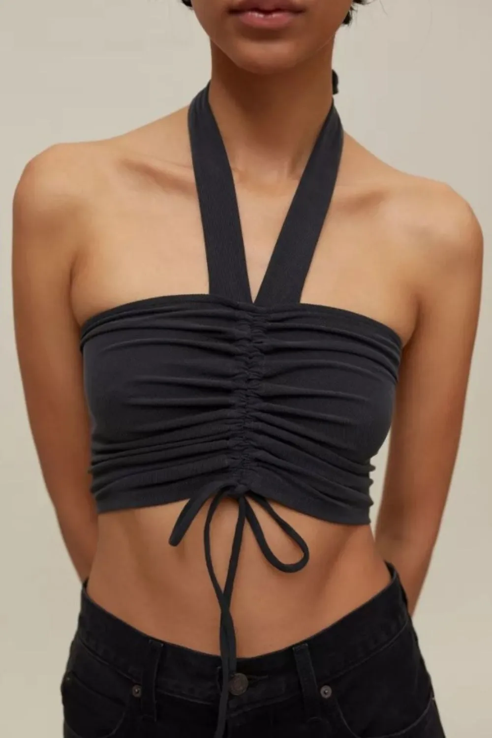 Tia Cinch Halter Top