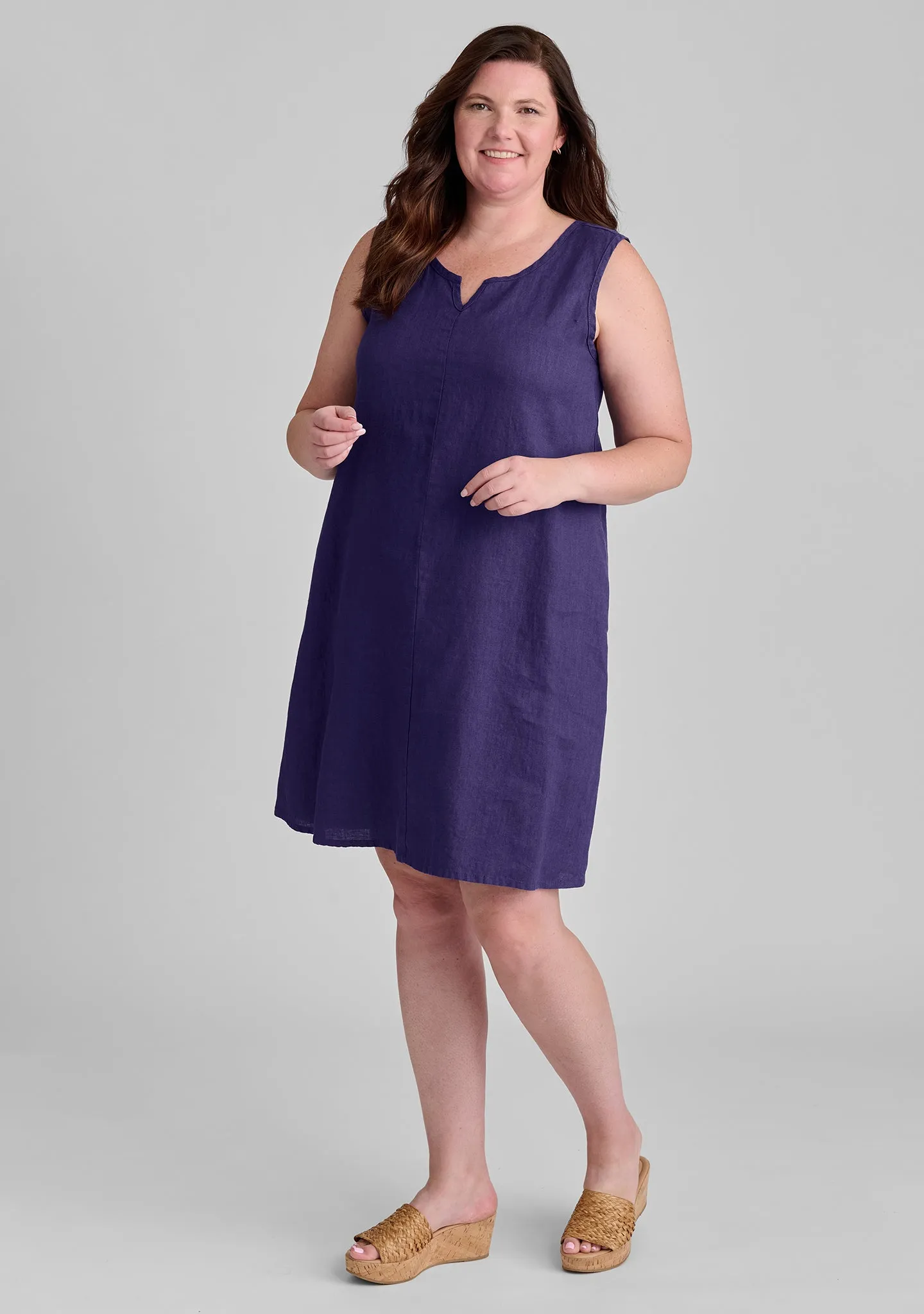 True Dress - Linen Shift Dress