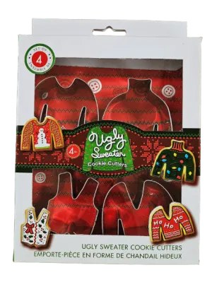 Ugly Sweaters Cookie Cutter Set